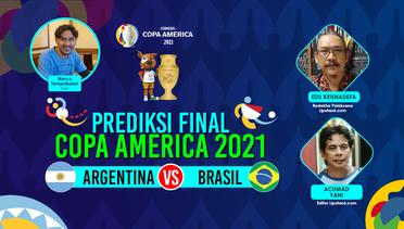 Prediksi Final Copa America 2021, Argentina vs Brasil
