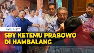 Kompak! Prabowo dan SBY Pakai Kemeja Biru di Pertemuan KIM-Demokrat