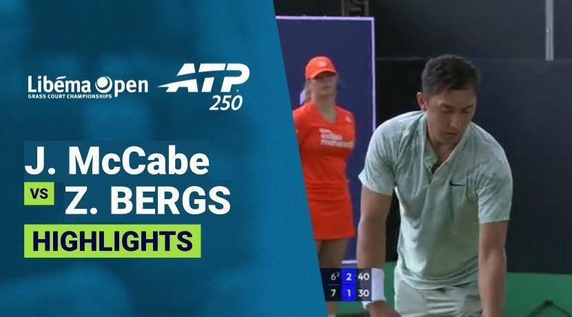 James McCabe vs Zizou Bergs - Round 1 (Court 1) | ATP 250: Libema Open 2026