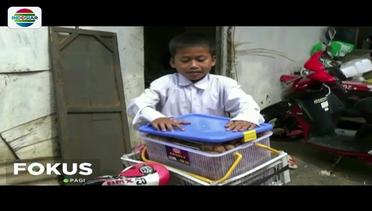 Kisah Haru Bocah Yatim Piatu Penjual Cilok di Tangsel yang Bercita-cita jadi Pemain Persib - Fokus Pagi