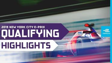 2019 New York City E-Prix | Saturday Qualifying Highlights | ABB FIA Formula E Championship