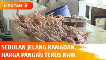 Jelang Bulan Suci Ramadan, Harga Ayam Potong Naik 10 Persen | Liputan 6