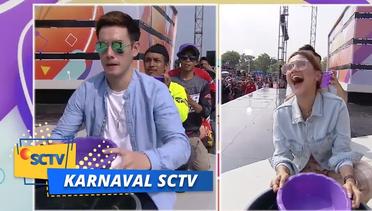 OMG! Cast Anak Langit Main Game Basah-Basahan di Karnaval SCTV Kediri