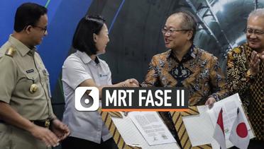Kontrak Kerja Fase II MRT Dimulai, Target Selesai 2024