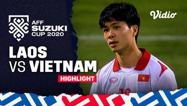 Highlight - Laos vs Vietnam | AFF Suzuki Cup 2020