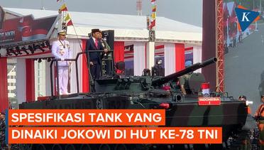 Ini Tank Amfibi Milik TNI AL yang Dinaiki Jokowi Saat HUT ke-78 TNI, Salah Satu yang Tercanggih