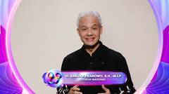 Terus Mengangkat Kekayaan Seni Budaya Indonesia | Greeting 29 HUT Indosiar dari Ganjar Pranowo