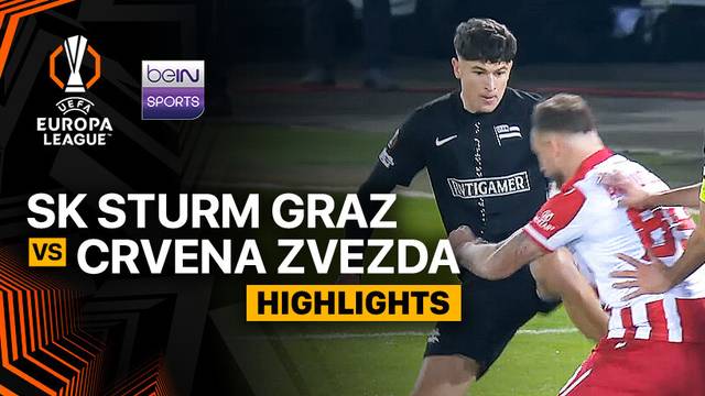 SK Sturm Graz vs Crvena Zvezda - Highlight | UEFA Europa League 2025/26