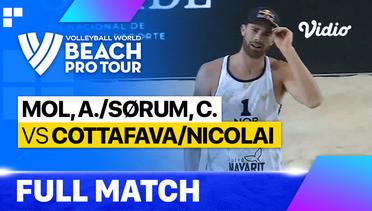Full Match | Mol, A./Sorum, C (NOR) vs Cottafava/Nicolai (ITA) | Beach Pro Tour - Tepic Elite16, Mexico 2023