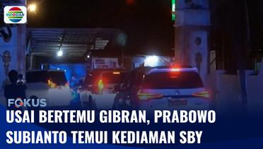 Usai Bertemu Gibran, Pertemuan Politik Prabowo Subianto - SBY di Cikeas | Fokus