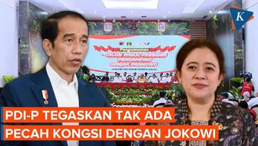 Jokowi Tak Hadiri Pengumuman Cawapres Ganjar, Puan Tegaskan Tak Pecah Kongsi