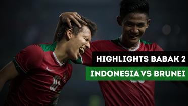 Highlights Babak 2 kualifikasi Piala Asia U-19, Indonesia vs Brunei Darussalam