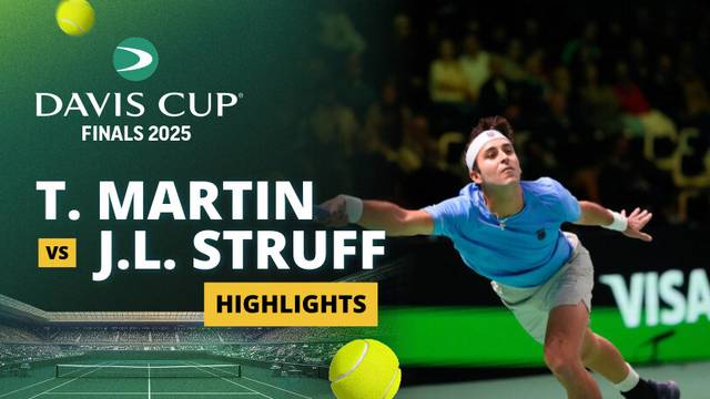 Tomas Martin Etcheverry (ARG) vs Jan-Lennard Struff (GER) - Highlight | Davis Cup Final 8 025