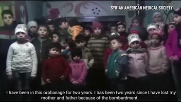 Video Pilu Bocah Yatim Piatu dari Suriah Minta Diselamatkan