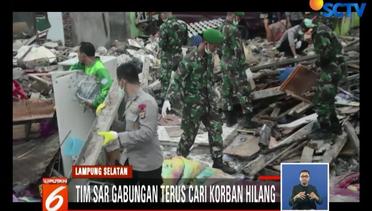 Tim SAR Cari 11 Warga Lampung yang Hilang Akibat Tsunami - Liputan 6 Siang