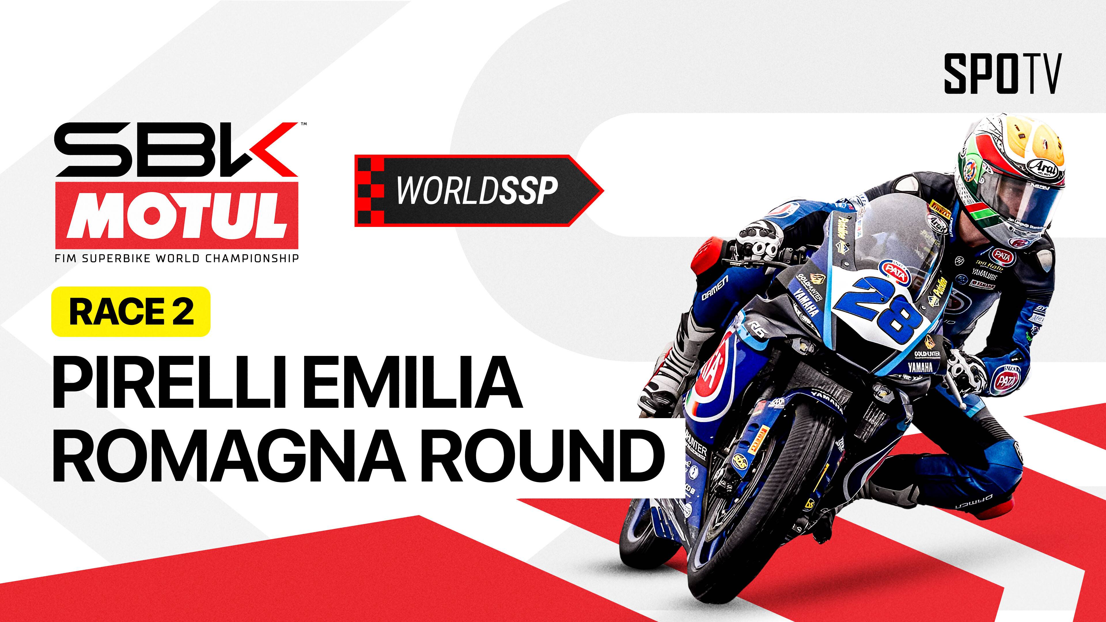 WorldSSP Race 2 - WorldSBK Championship 2026 Round 7 Pirelli Emilia Romagna Round