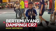 Piala Dunia 2022: Bertemu Anak Indonesia yang Dampingi Cristiano Ronaldo ke Lapangan