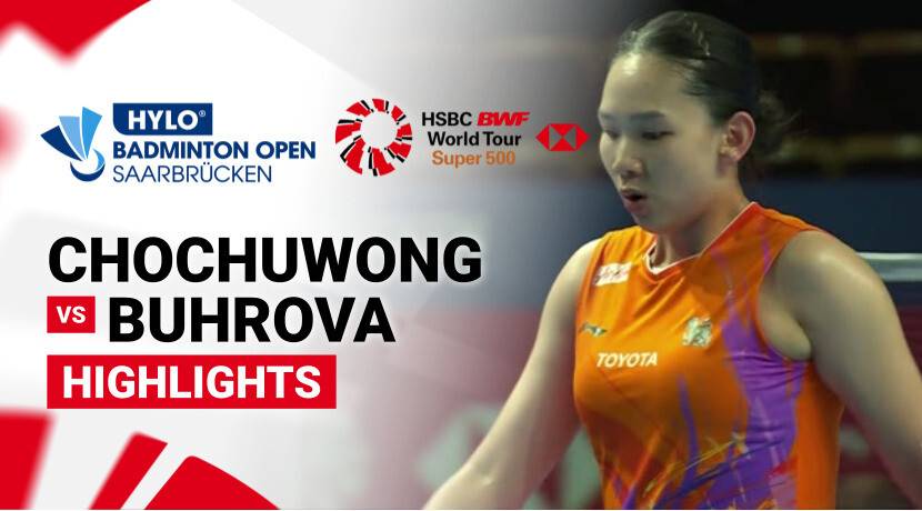Pornpawee Chochuwong (THA) vs Polina Buhrova (UKR) - Women's Singles Round of 16 | HYLO Open 2026