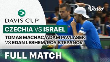 Czechia (Tomas Machac/Adam Pavlasek) vs Israel (Edan Leshem, Roy Stepanov) - Full Match | Qualifiers Davis Cup 2024