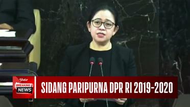 Pidato Sidang Paripurna DPR RI - Masa Persidangan IV Tahun 2019-2020
