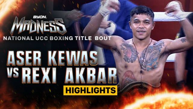 Aser Kewas vs Rexi Akbar - National UCC Boxing Title  Bout - Highlight | Byon Madness 2025