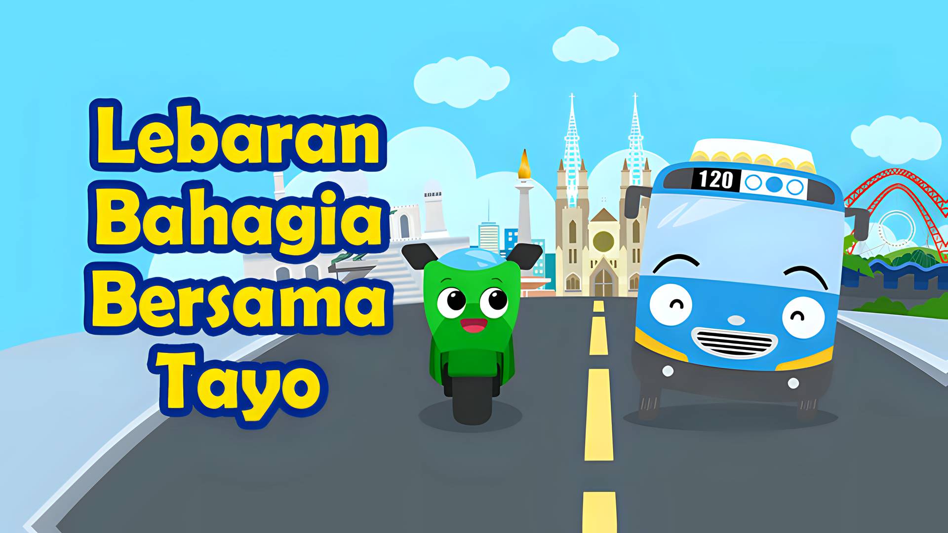 Lebaran Bahagia Bersama Tayo