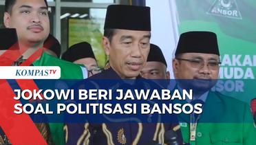 Jokowi Bantah Ada Politisasi Bansos di Tengah Masa Kampanye Pilpres 2024