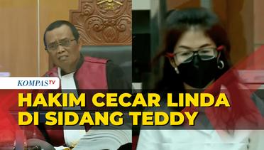 [Full] Hakim Cecar Linda di Hadapan Teddy Minahasa pada Sidang Kasus Narkoba