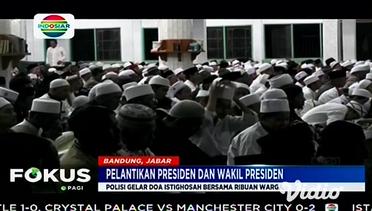 Pelantikan Presiden dan Wakil Presiden, Polisi Gelar Doa Istigosah Bersama Ribuan Warga