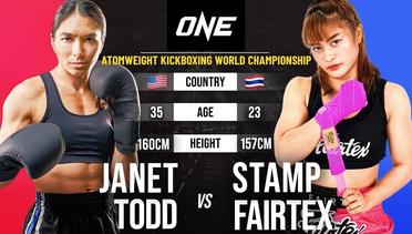 WOMEN'S MUAY THAI MADNESS Stamp Fairtex vs. Janet Todd II | Full Fight
