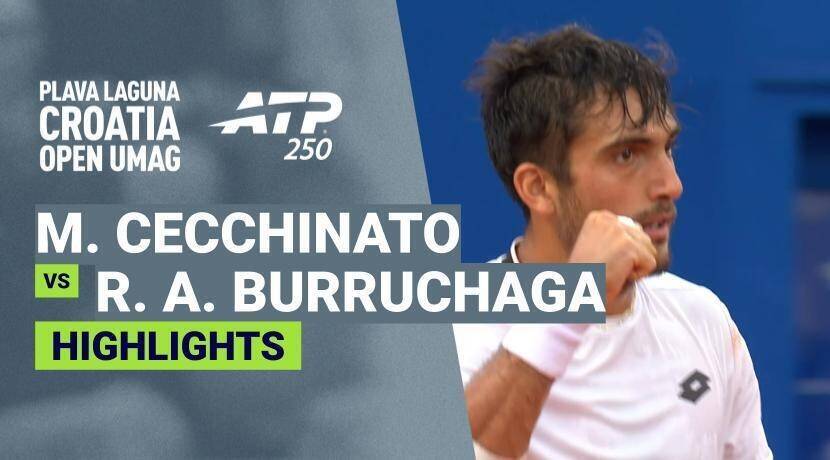 Marco Cecchinato vs Roman Andres Burruchaga - Round 1 | ATP 250: Plava Laguna Croatia Open Umag 2026