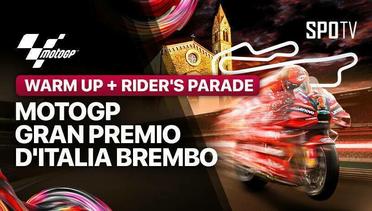 MotoGP 2024 Round 7 - Gran Premio d'Italia Brembo: Warm Up + Rider's Parade - 02 Juni 2024