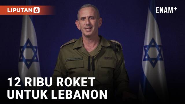 Percaya Diri, Israel Klaim Telah Luncurkan 12 Ribu Roket ke Lebanon