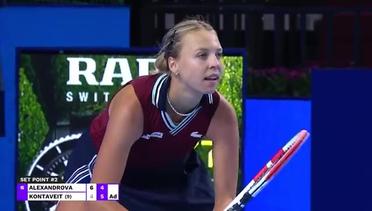 Match Highlights | Ekaterina Alexandrova vs Anett Kontaveit | VTB Kremlin Cup 2021