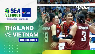 Highlights | Putri: Thailand vs Vietnam | SEA VLeague - Vietnam