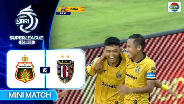 Bhayangkara Presisi Lampung FC VS Bali United FC - Mini Match | BRI Super League 2025/26