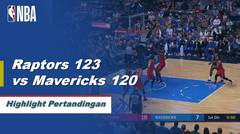 NBA | Cuplikan Hasil Pertandingan - Raptors 123 vs Mavericks 120