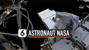 Detik-Detik Astronaut Kesulitan Pasang Panel Surya di ISS