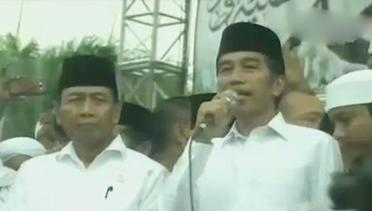 VIDEO: Paspampres Kewalahan saat Jokowi-JK Salat Jumat di Monas