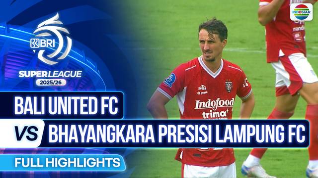 Bali United FC VS Bhayangkara Presisi Lampung FC - Full Highlights | BRI Super League 2025/26
