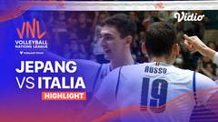 Match Highlights | Jepang vs Italia | Men's Volleyball Nations League 2023