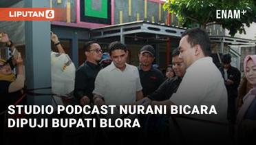 Bupati Blora Sanjung Kehadiran Studio Podcast Media Siber Nurani Bicara
