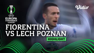 Highlights - Fiorentina vs Lech Poznan | UEFA Europa Conference League 2022/23