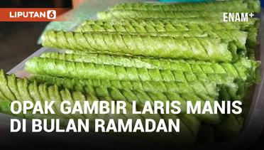 Diburu di Bulan Ramadan, Jajanan Opak Gambir Khas Blitar Laku Terjual 100 Toples Per Hari