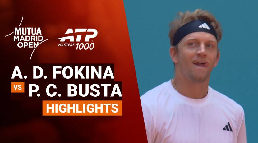 Alejandro Davidovich Fokina vs Pablo Carreno Busta - Round 2 (Arantxa Sanchez Stadium) | ATP 1000: Mutua Madrid Open 2026