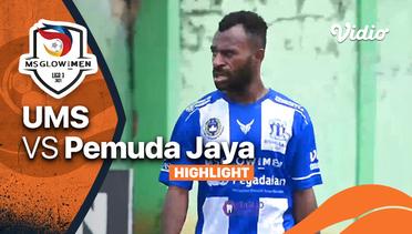 Highlight - UMS 4 vs 0 Pemuda Jaya | Liga 3 2021/2022