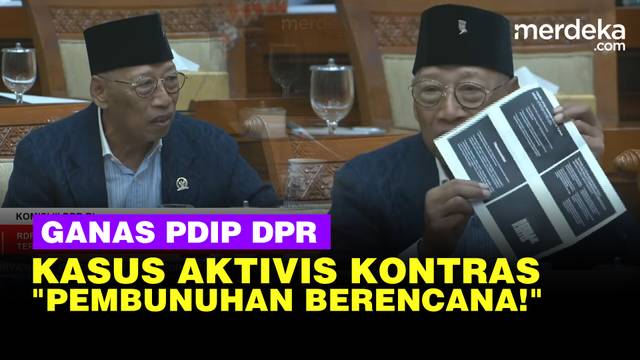 Ganas PDIP Depan Polisi Kasus TNI Siram Air Keras Aktivis KontraS Pembunuhan Berencana!