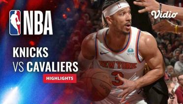 New York Knicks vs Cleveland Cavaliers - Highlights | NBA Regular Season 2023/24