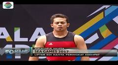 Lifter Edi Kurniawan Belum Berhasil Tambah Medali di Hari Terakhir Sea Games 2017 - Fokus Malam
