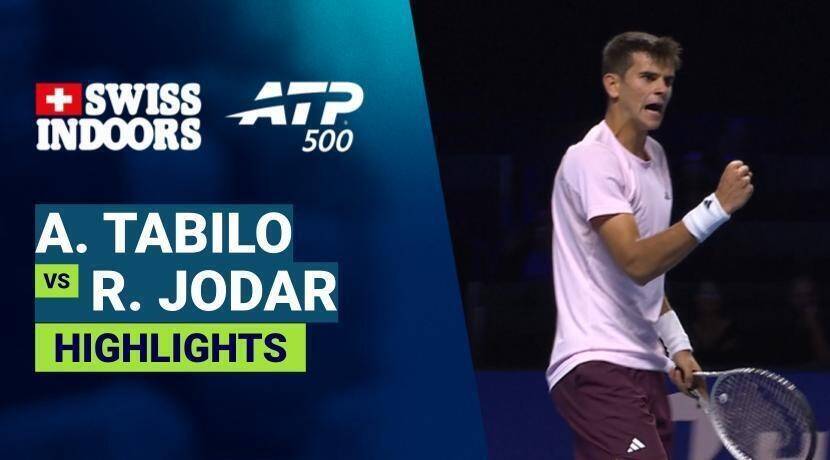 Alejandro Tabilo vs Rafael Jodar - Round 1 | ATP 500: Swiss Indoors Basel 2026